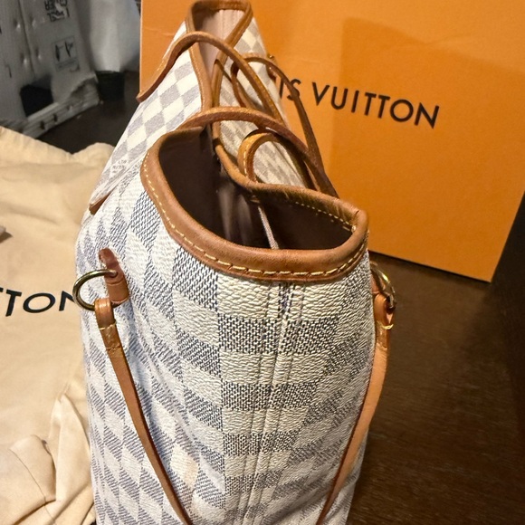 AUTHENTIC LV DAMIER AZUR NEVERFUL GM SET - Picture 11 of 16